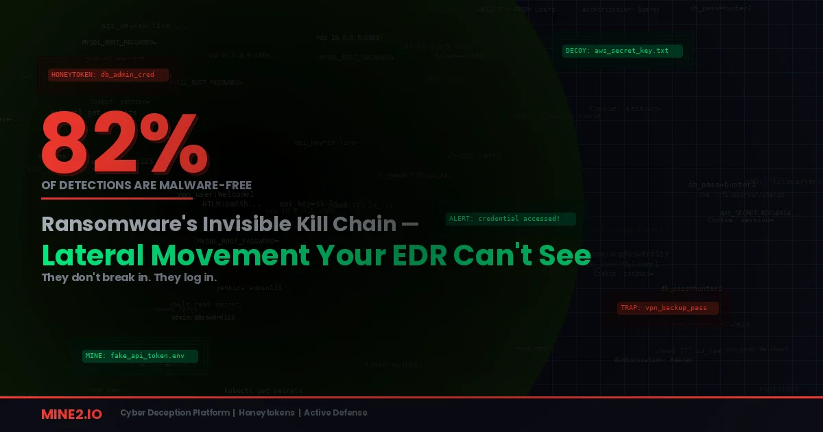 Ransomware's Invisible Kill Chain: Why Lateral Movement Is the Phase Your EDR Can't See